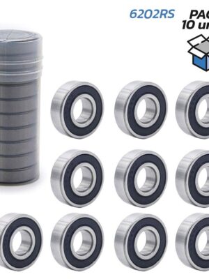 Rodamiento de bolas 6202RS - 10 uds