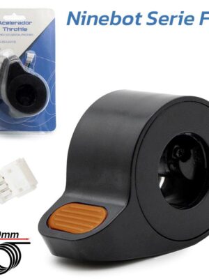 Acelerador Ninebot Serie F y D naranja - Conector JST ZH