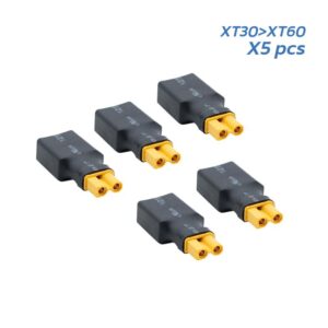 Adaptador XT30 a XT60 - 5uds