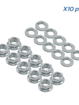 Arandela y tuerca M10 motor para Xiaomi - 10uds