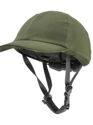 Casco con gorra CP01 verde talla única