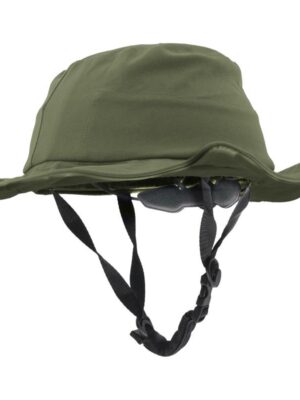 Casco con sombrero CP01 verde talla única