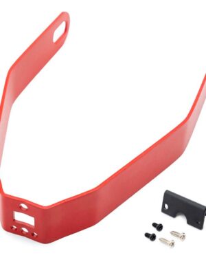 Soporte guardabarros metálico para Xiaomi (Mi3 y anteriores) - Rojo
