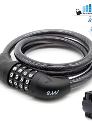 Candado de contraseña EWLK024 negro