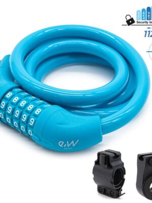 Candado de contraseña EWLK001 azul