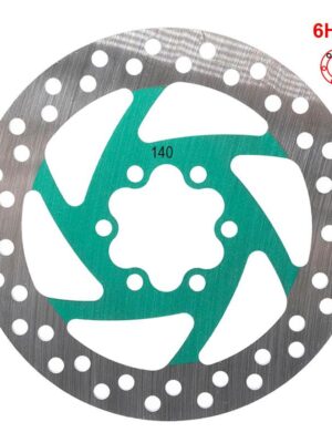 Disco de freno 140mm 6H verde