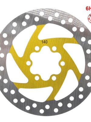 Disco de freno 140mm 6H amarillo