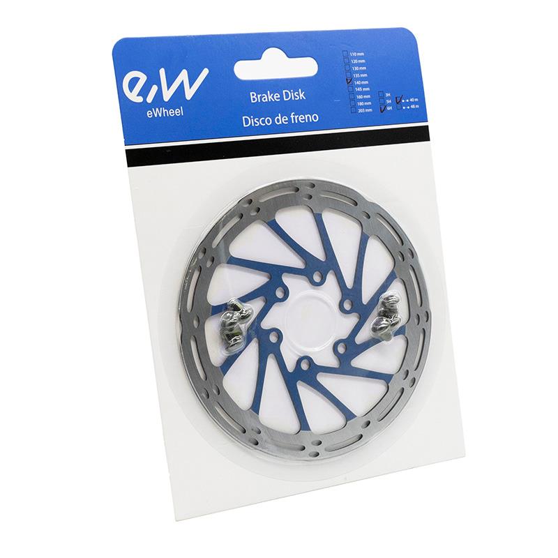 Disco de freno EWD002 140mm 6H azul - Imagen 4