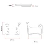 RS001-R pastilla resina para pinza xtech - 20 juegos - Imagen 2