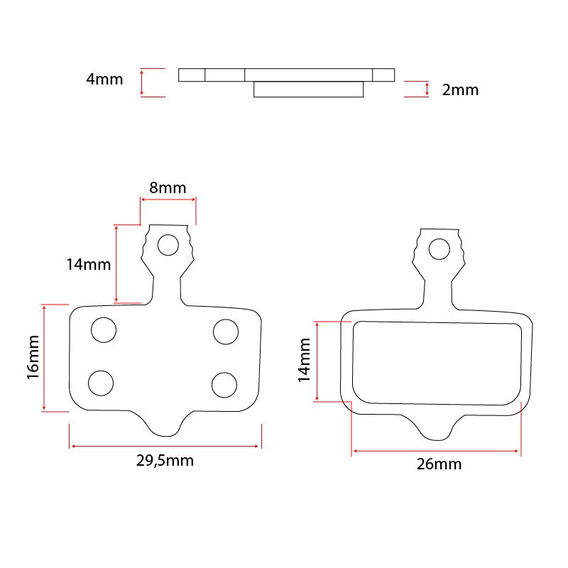 RT002-R pastilla resina - 20 juegos - Imagen 2