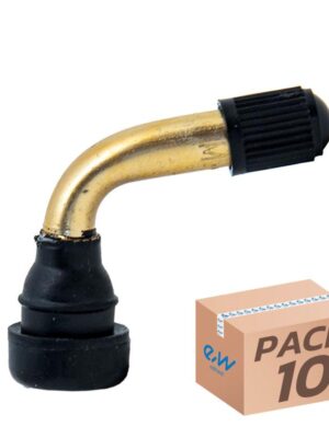 Válvula tubeless curva 90° - 10uds