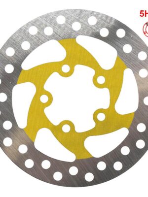 Disco de freno 120mm 5H amarillo