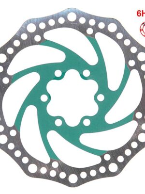 Disco de freno R6.1 140mm 6H verde