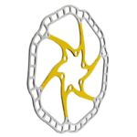 Disco de freno EWD001 140mm 6H amarillo - Imagen 3