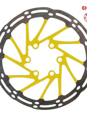 Disco de freno EWD002 140mm 6H amarillo