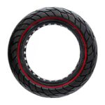 Rueda maciza ultraligera 10x2,5-6,1/B44 línea roja Nedong patinete - Imagen 3