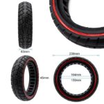 Rueda maciza ultraligera offroad linea roja 60/70-6,5/B44 [Ewheel] - Imagen 2