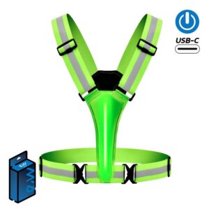 Chaleco reflectante con luz EWRV006