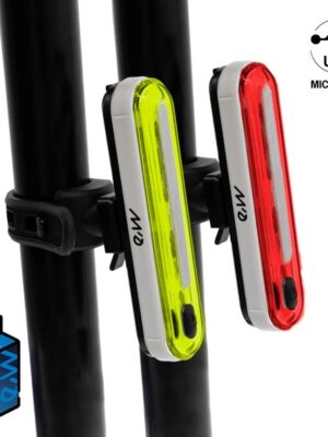 Juego de luces led frontal y trasera recargable EWL002 de alta potencia