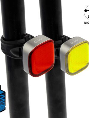 Juego de luces frontal y trasera recargable EWL004 alta potencia