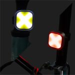 Juego de luces frontal y trasera recargable EWL004 alta potencia - Imagen 2