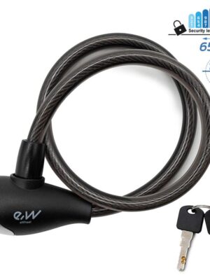 Candado de llave EWLK016 negro