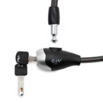Candado de llave EWLK016 negro - Imagen 3