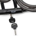 Candado de llave EWLK014 negro - Imagen 4
