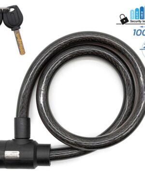 Candado de llave EWLK015 negro