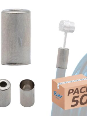 Terminal camisa cable freno - 50uds