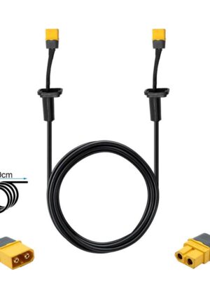 Cable alargador XT60 batería/controladora original Wispeed T855 - 1,55M