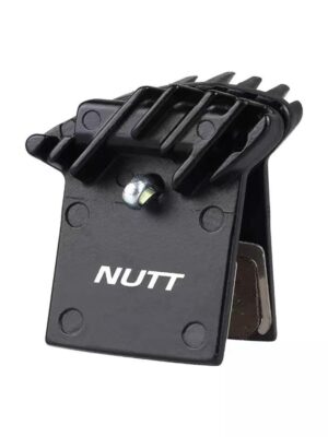 Pastilla de freno RS002-R de resina rectangular con disipador [NUTT]