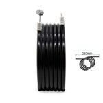 Camisa y cable de freno negro 2,3M - Imagen 3