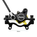 Pinza de freno trasera L hidráulica negro ZOOM CR3 - Imagen 2