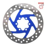 Disco de freno 120mm 6H azul