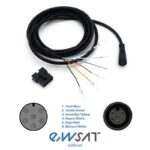 Cable bus display/controladora Waterproof 8mm a SM - Imagen 2
