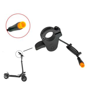 Acelerador con apertura completa con conector waterproof 25cm negro - Modelo 1