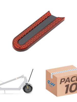 Reflector delantero catadióptrico rojo Xiaomi pack de 10 pcs