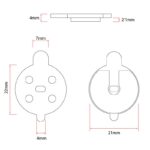 CT001 pastilla para NIU [Ewheel] - 2 juegos - Imagen 4