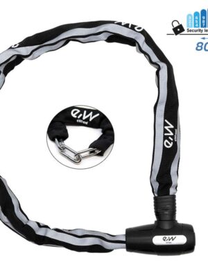 Candado EWLK018 de cadena con funda reflectante