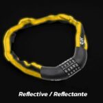 Candado EWLK017 de cadena con funda reflectante - Imagen 2