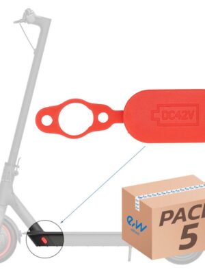 Tapón de silicona puerto de carga Xiaomi M365 - 5uds