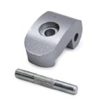 Uña de aluminio plata con pasador 5mm para Xiaomi