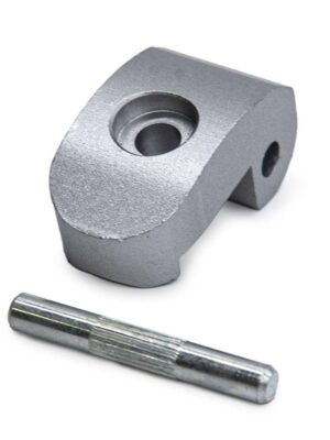 Uña de aluminio plata con pasador 5mm para Xiaomi