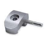 Uña de aluminio plata con pasador 5mm para Xiaomi - Imagen 2