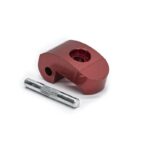 Uña de aluminio roja con pasador 5mm para Xiaomi