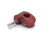 Uña de aluminio roja con pasador 5mm para Xiaomi - Imagen 2