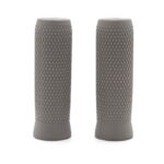 Puños de silicona grises para Ninebot Es1 Es2 Es4 - 2 uds