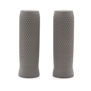 Puños de silicona grises para Ninebot Es1 Es2 Es4 - 2 uds