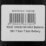 Batería 36V 7,5A/h para Urbanglide 100XS/100S/100MAX/100 PRO2/350CT/350MAX - Imagen 5